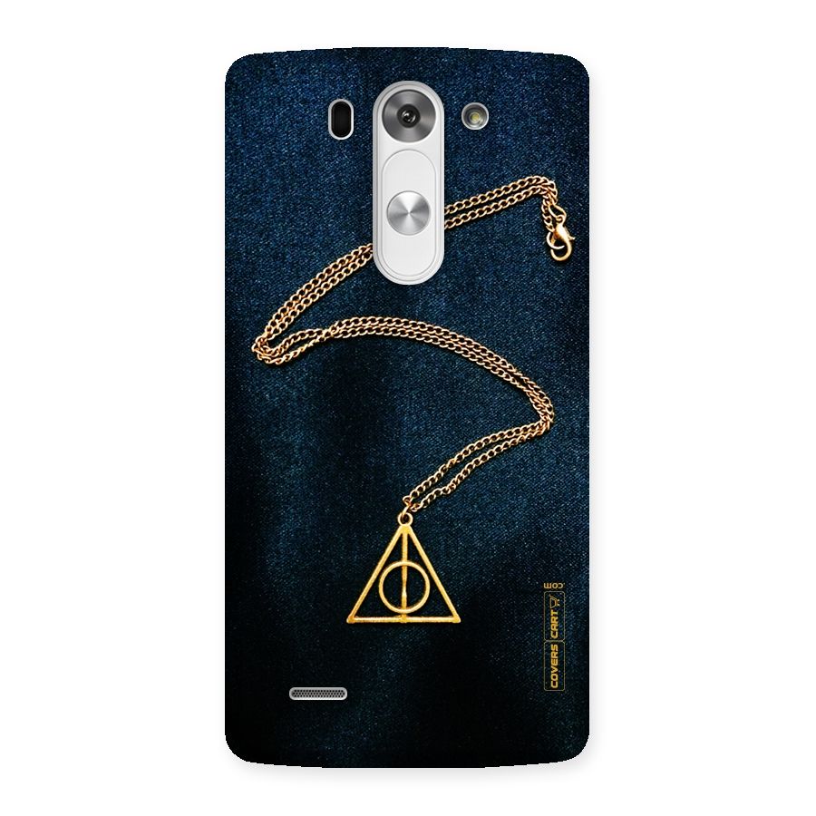 Golden Chain Back Case for LG G3 Mini