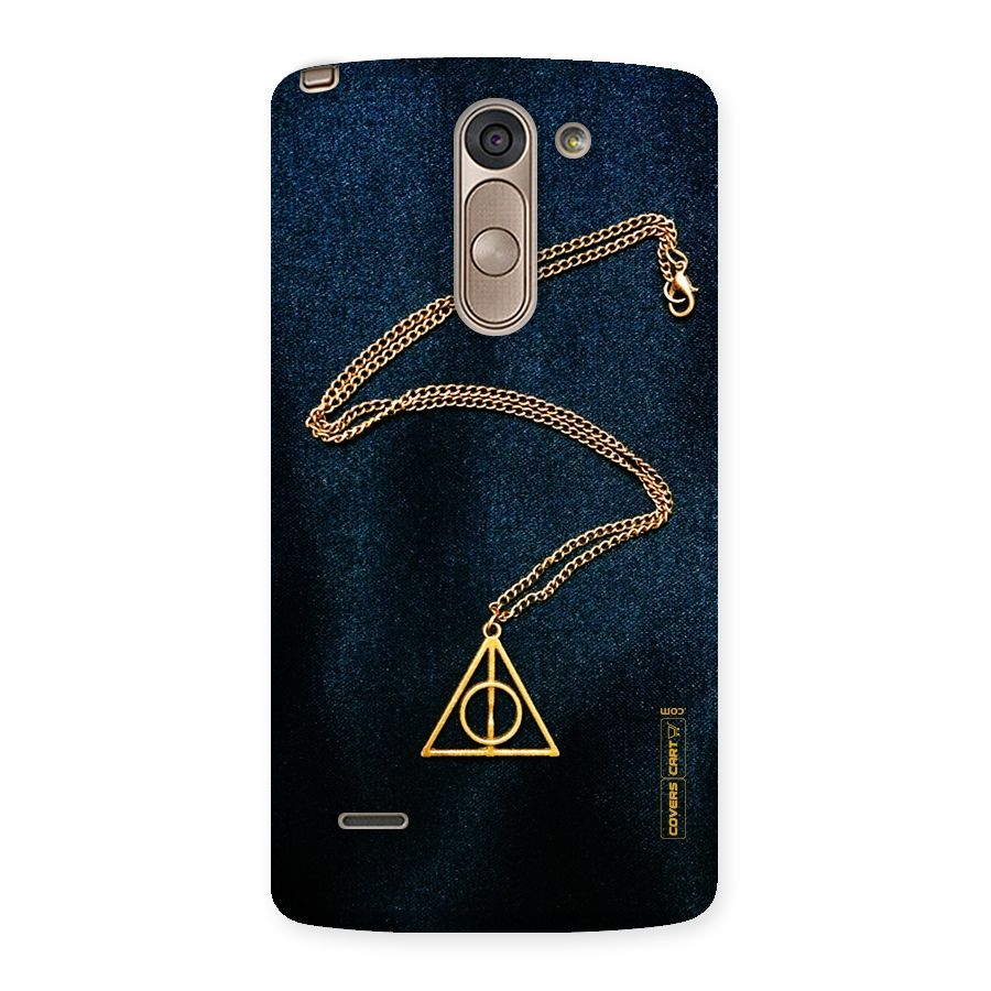 Golden Chain Back Case for LG G3 Stylus