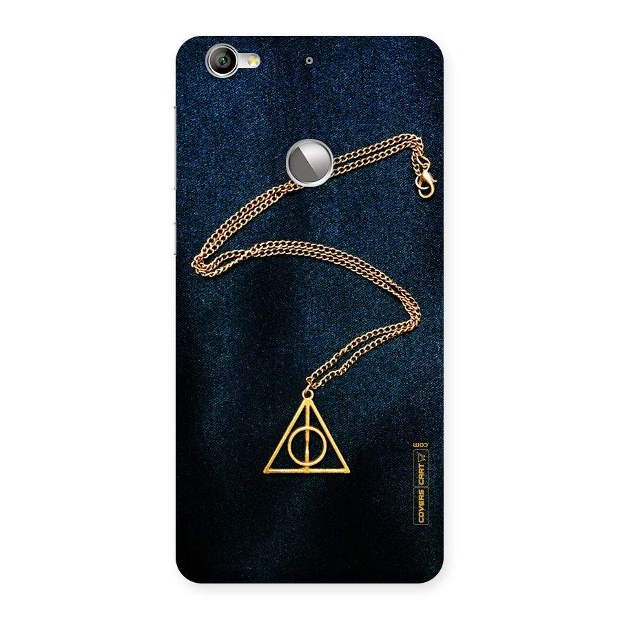 Golden Chain Back Case for LeTV Le 1s