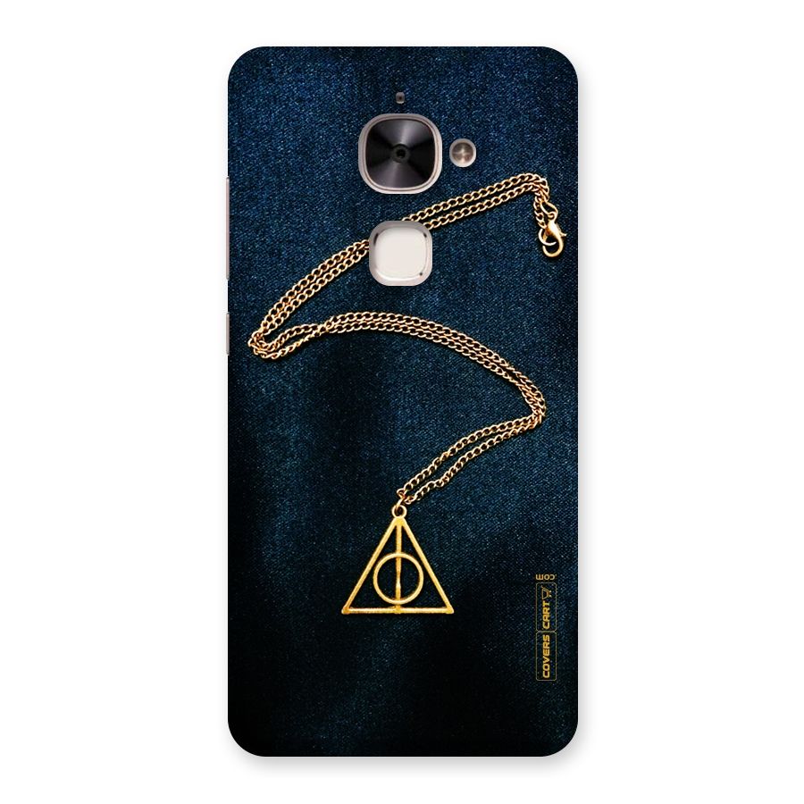 Golden Chain Back Case for Le 2