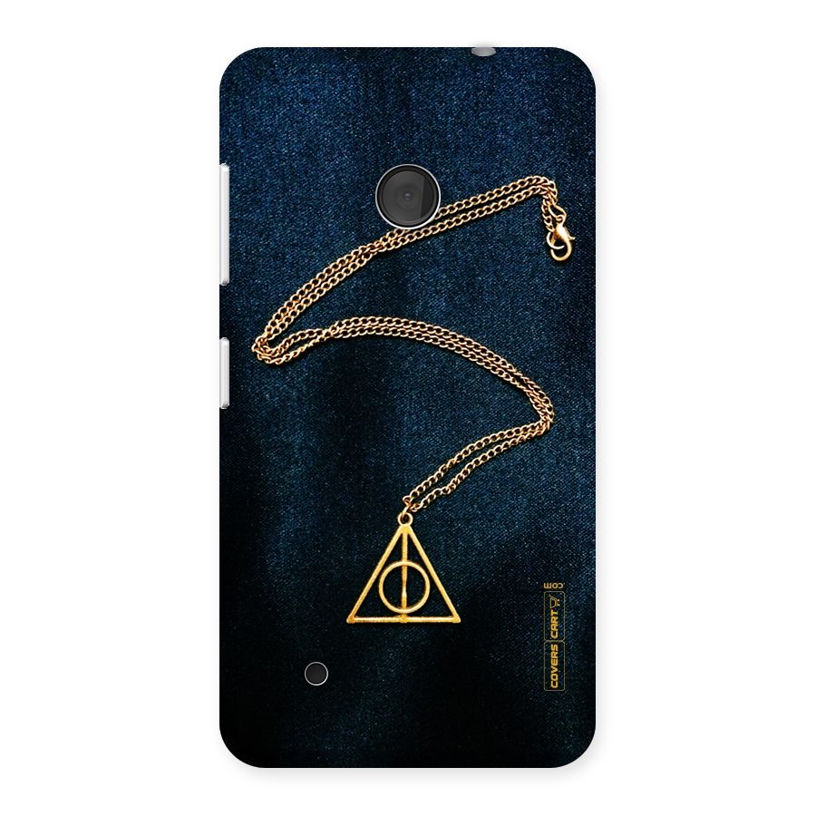Golden Chain Back Case for Lumia 530