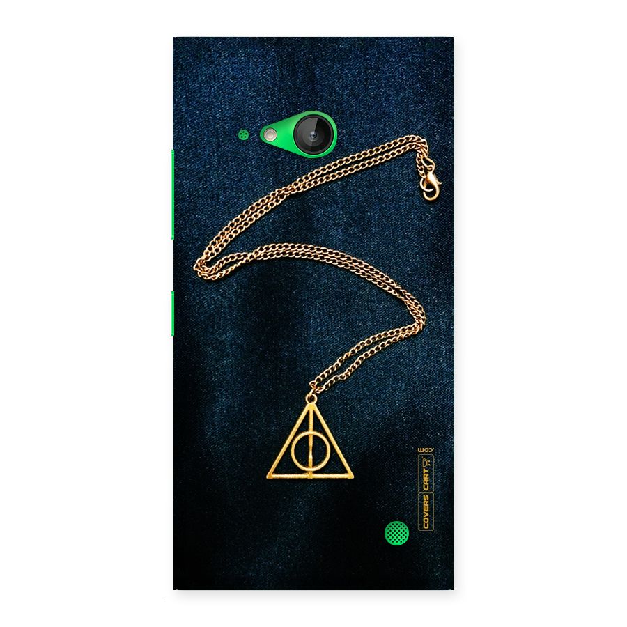 Golden Chain Back Case for Lumia 730
