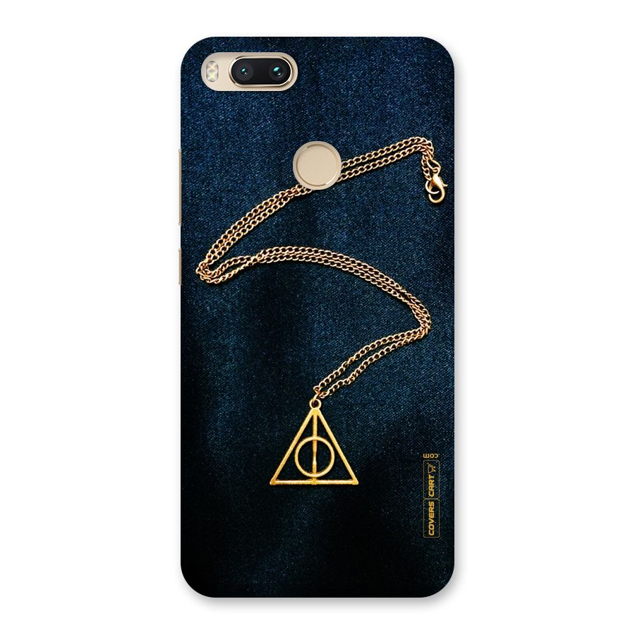 Golden Chain Back Case for Mi A1