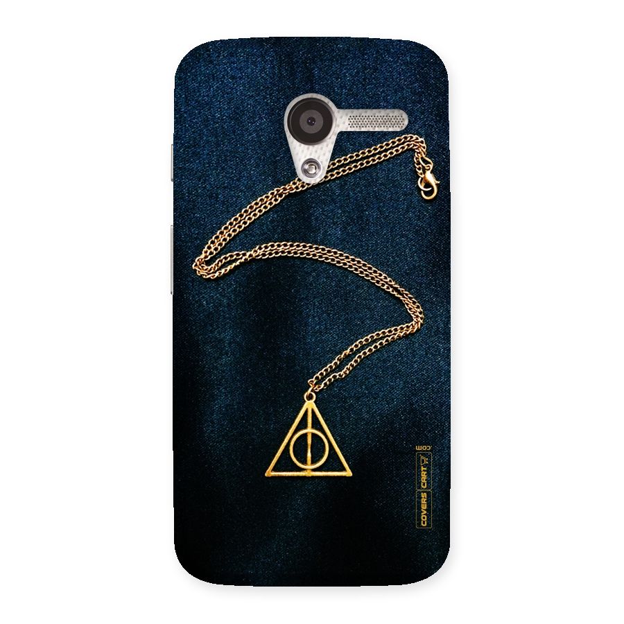 Golden Chain Back Case for Moto X