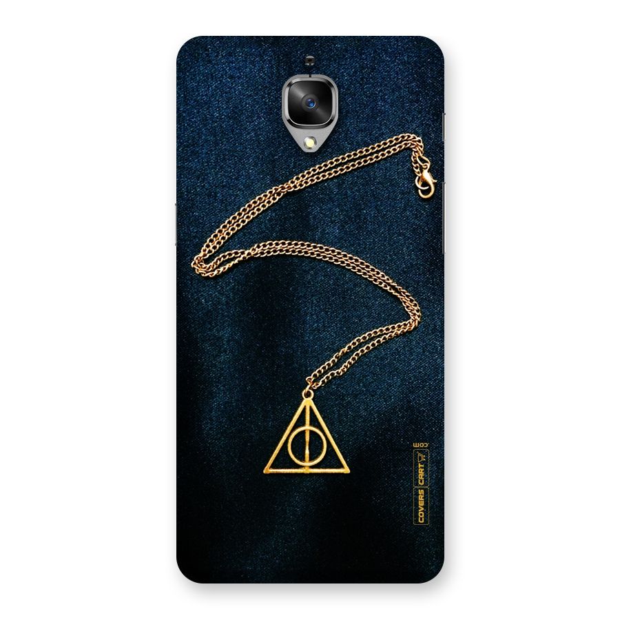Golden Chain Back Case for OnePlus 3T