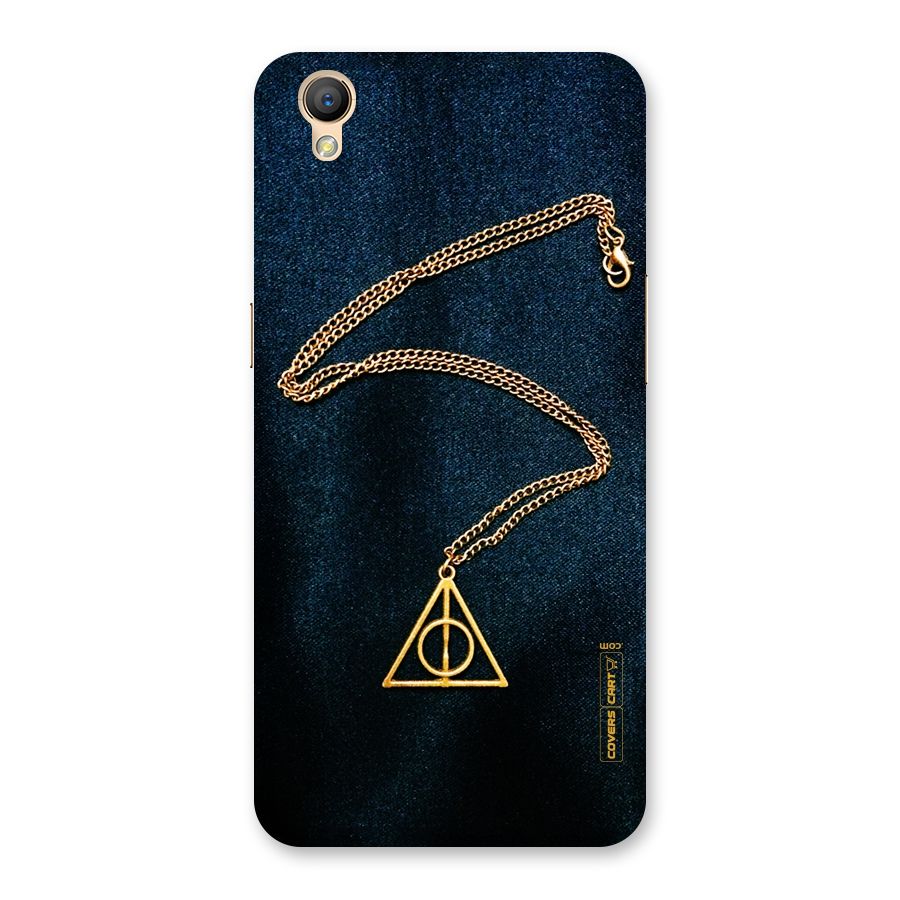 Golden Chain Back Case for Oppo A37