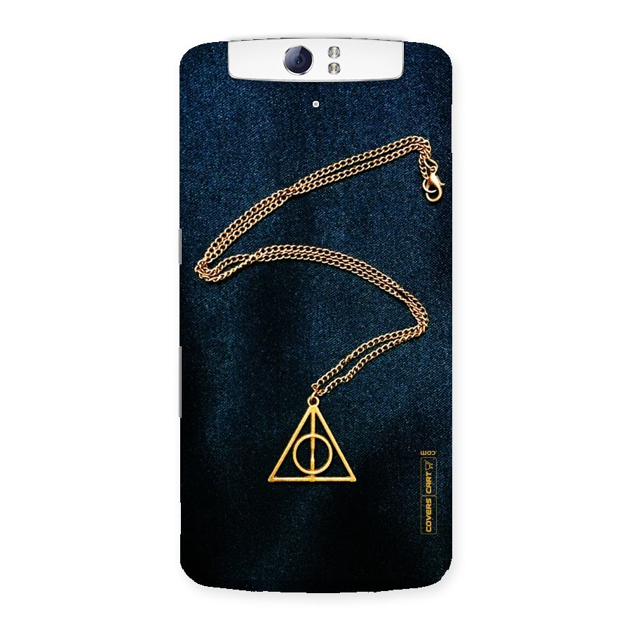 Golden Chain Back Case for Oppo N1