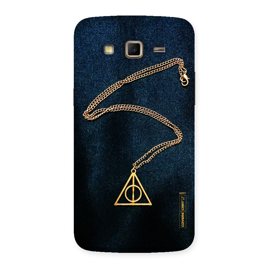 Golden Chain Back Case for Samsung Galaxy Grand 2
