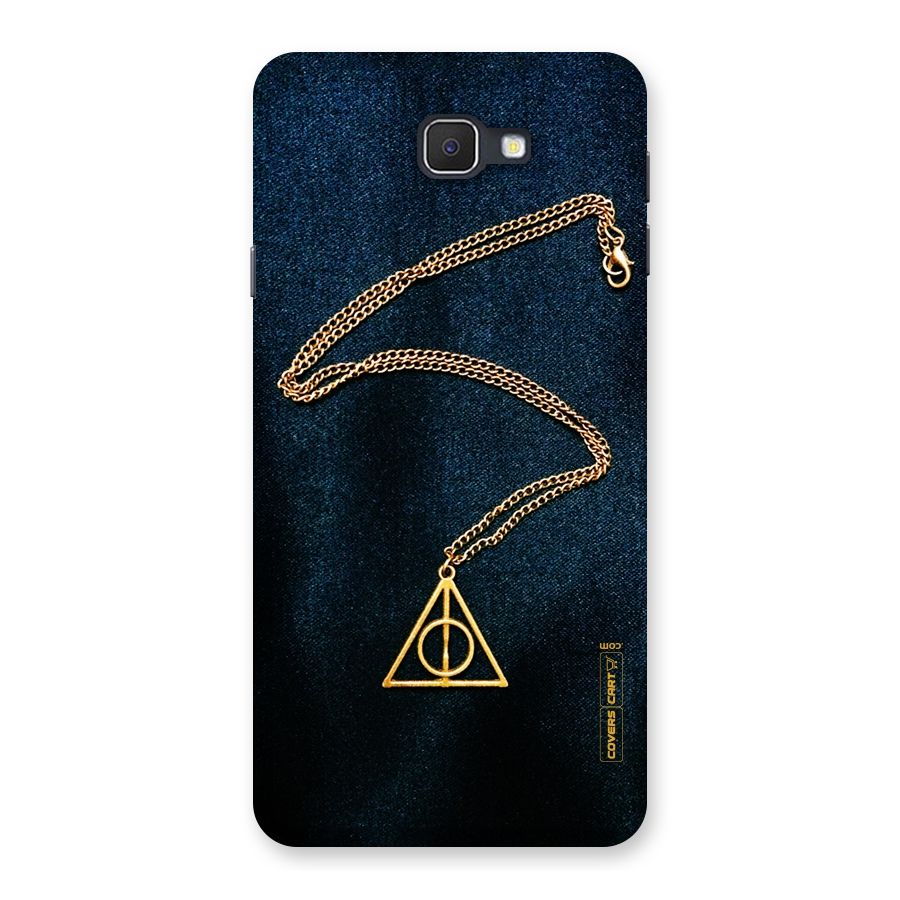 Golden Chain Back Case for Samsung Galaxy J7 Prime