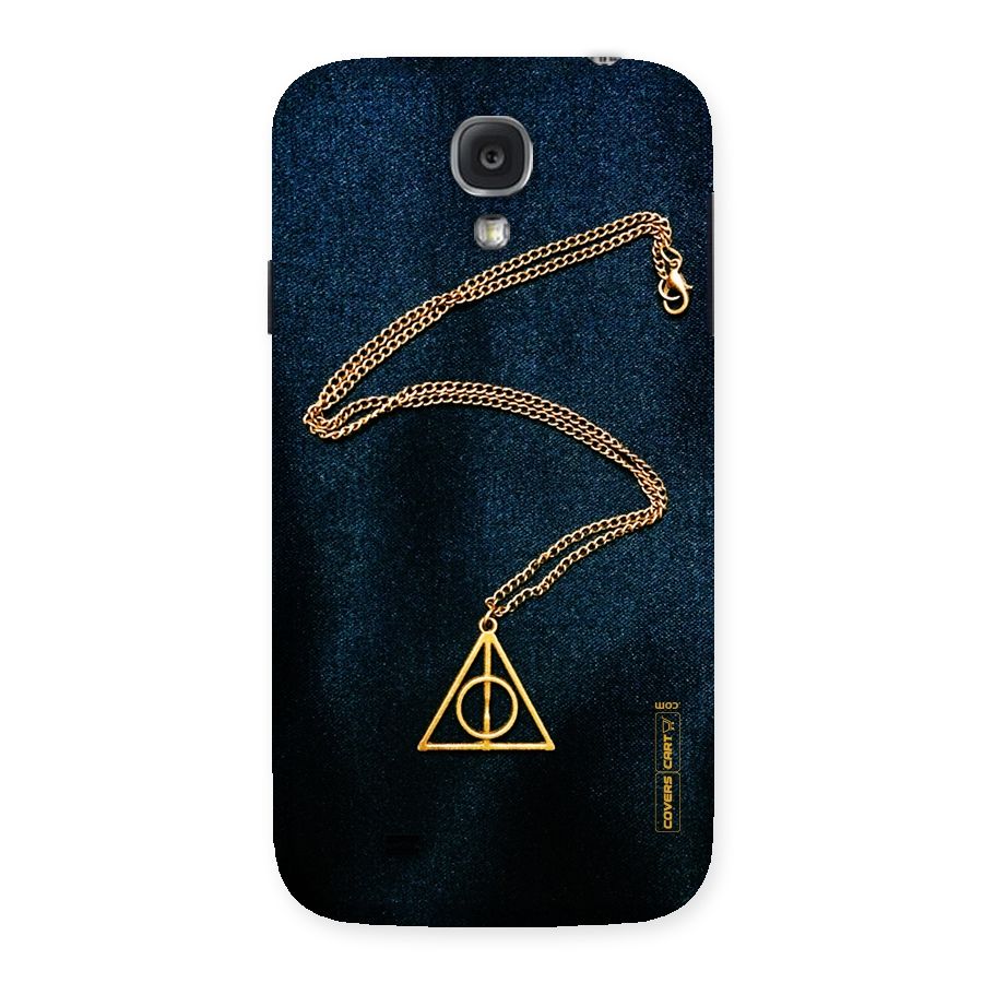 Golden Chain Back Case for Samsung Galaxy S4