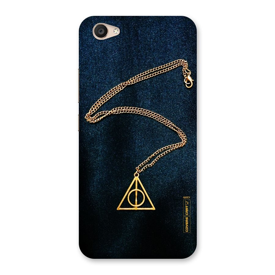 Golden Chain Back Case for Vivo V5 Plus