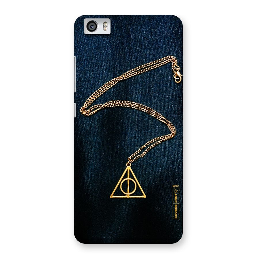 Golden Chain Back Case for Xiaomi Redmi Mi5