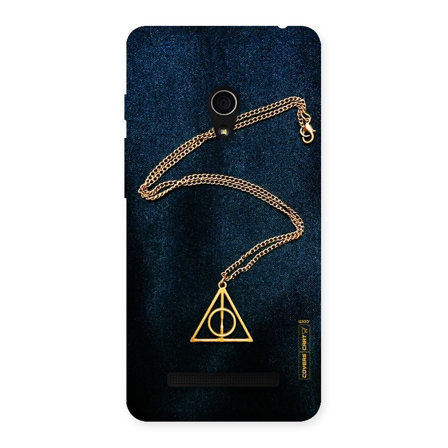 Golden Chain Back Case for Zenfone 5