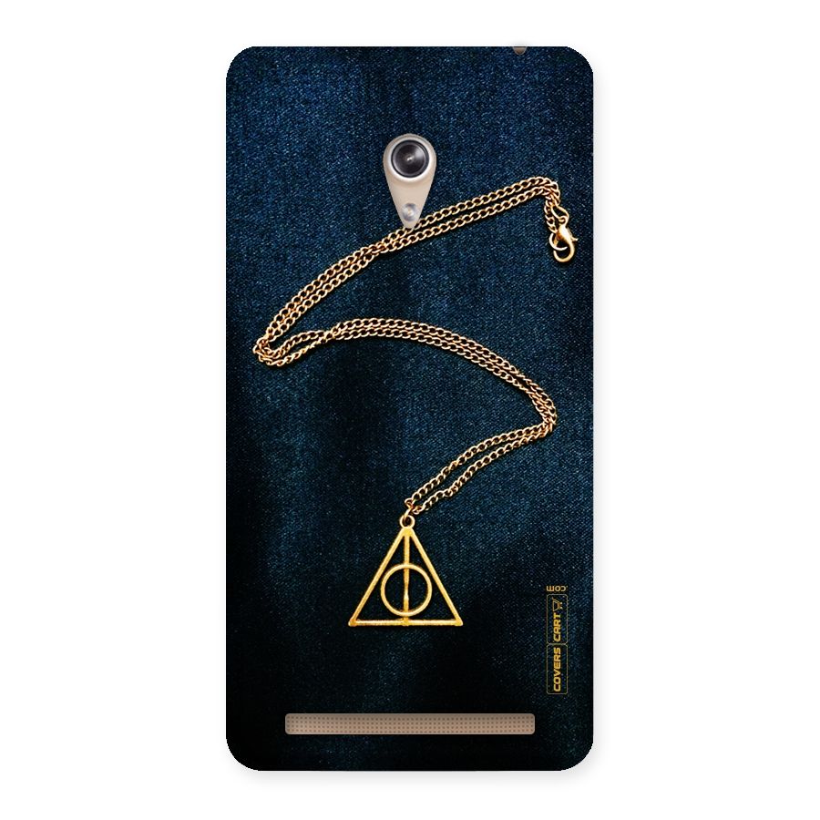 Golden Chain Back Case for Zenfone 6