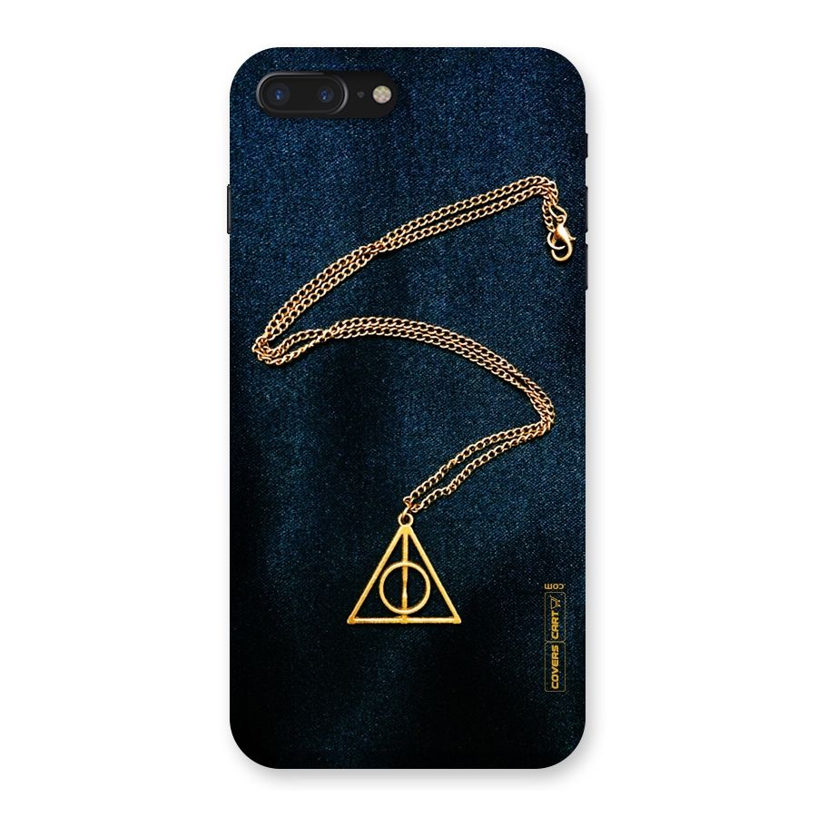 Golden Chain Back Case for iPhone 7 Plus
