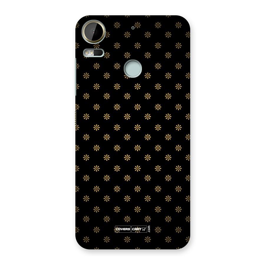 Golden Flowers Back Case for Desire 10 Pro