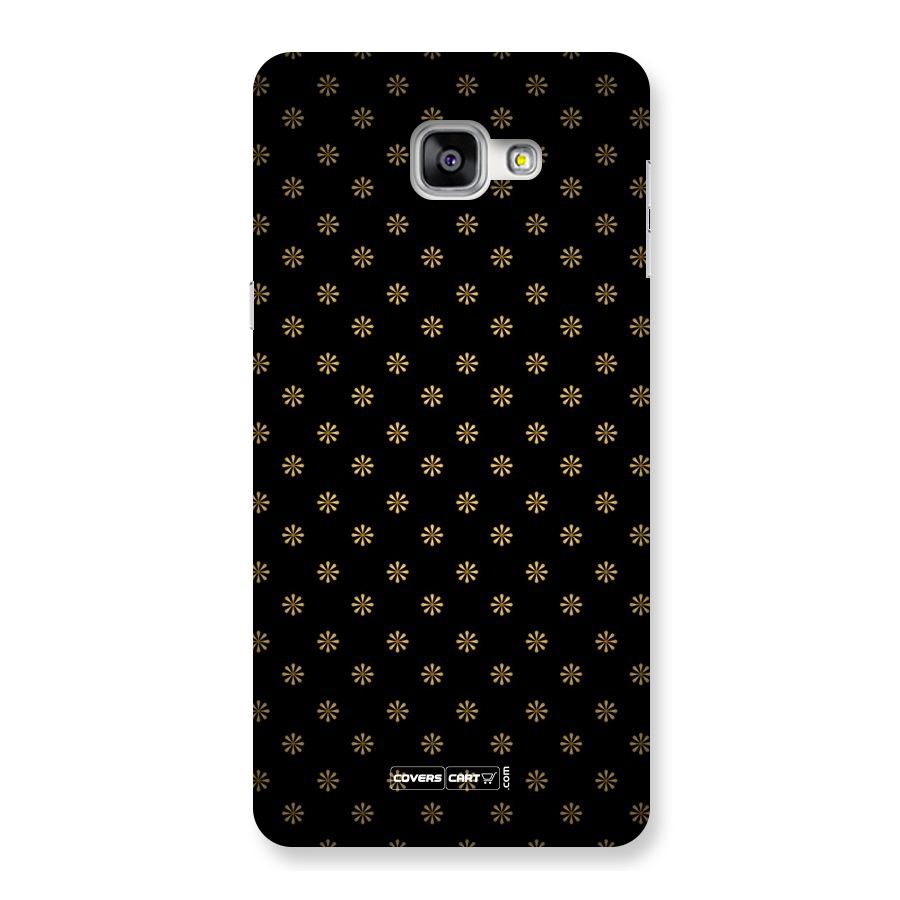 Golden Flowers Back Case for Galaxy A9