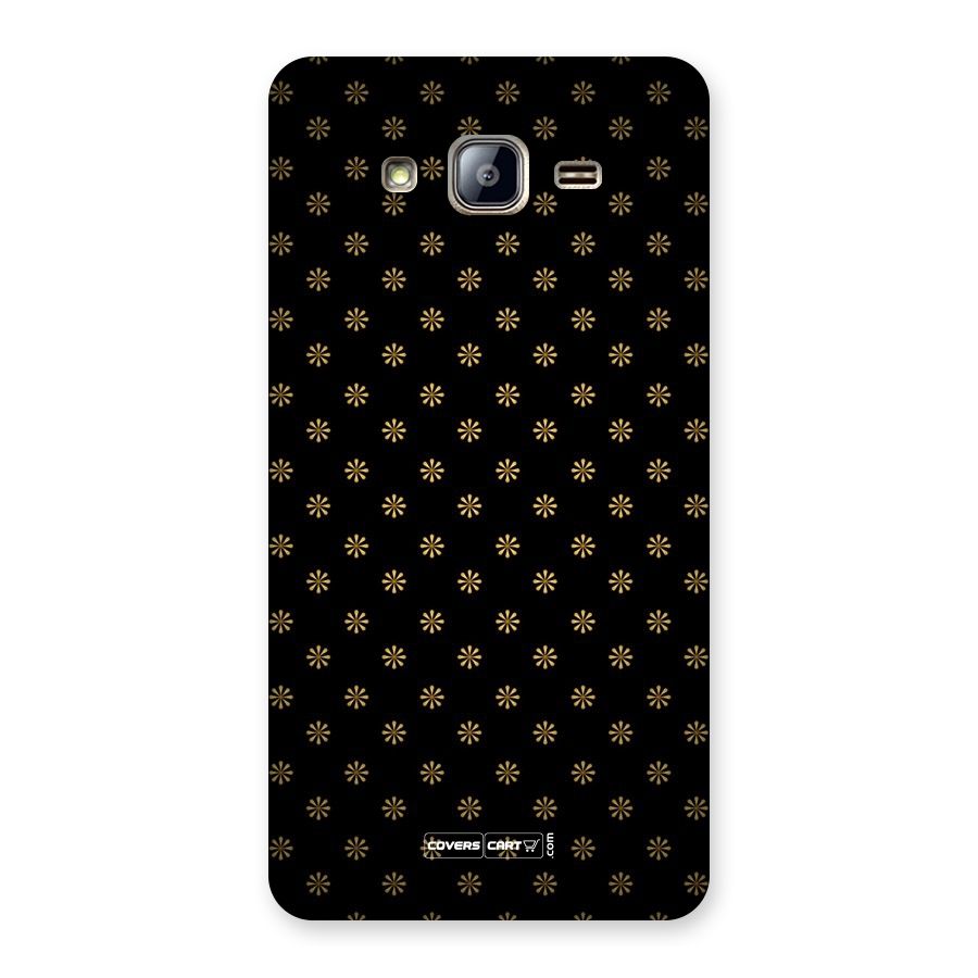 Golden Flowers Back Case for Galaxy On5