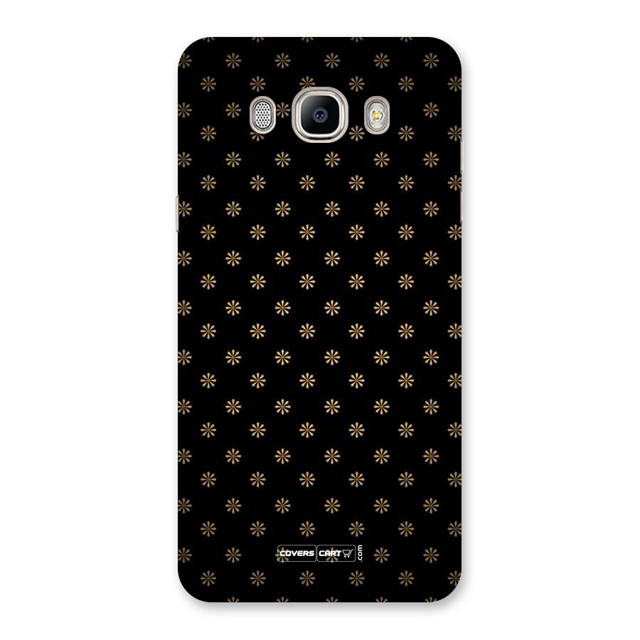 Golden Flowers Back Case for Galaxy On8