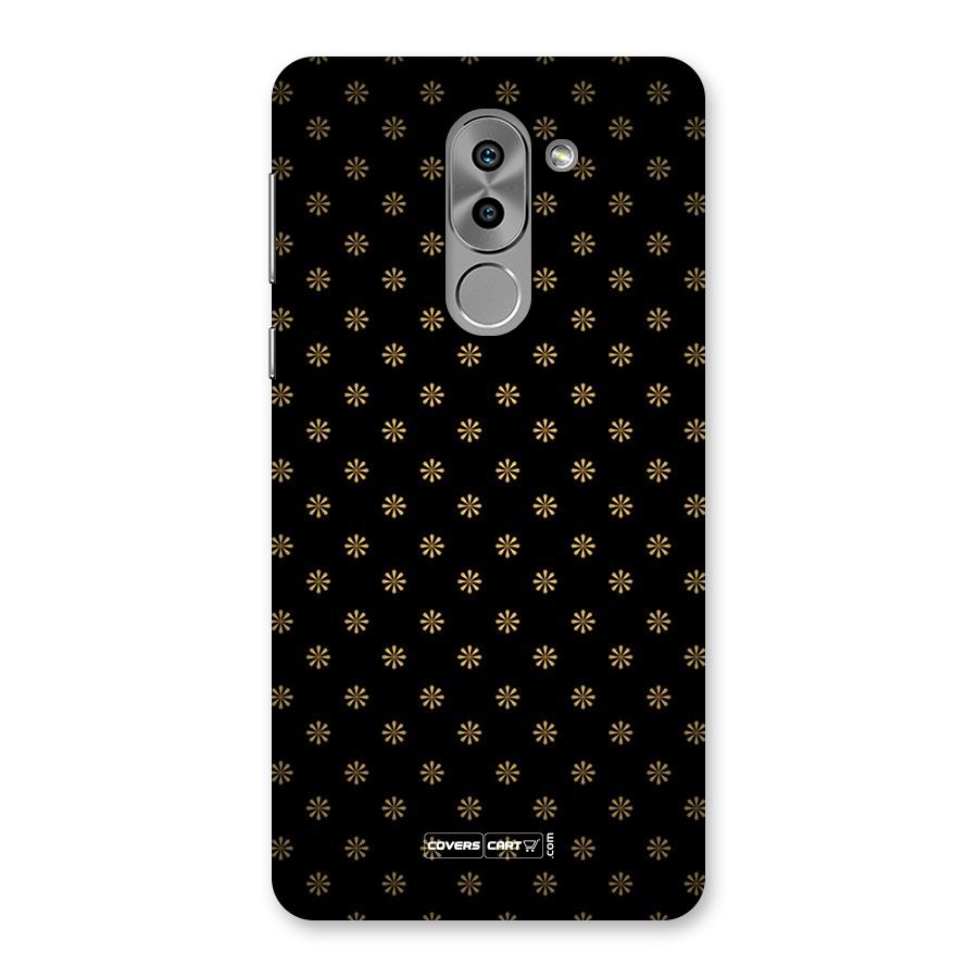 Golden Flowers Back Case for Honor 6X