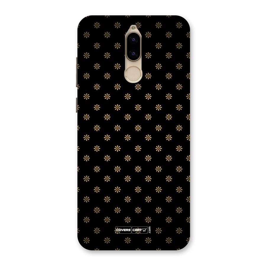 Golden Flowers Back Case for Honor 9i