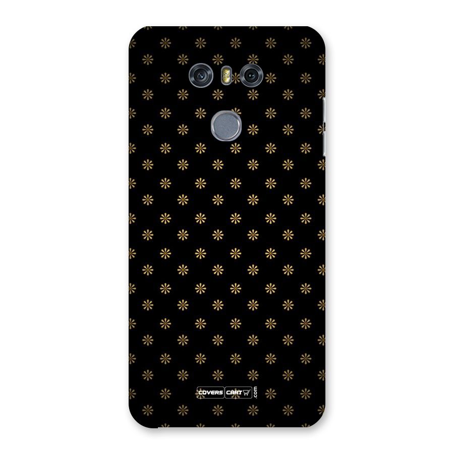 Golden Flowers Back Case for LG G6