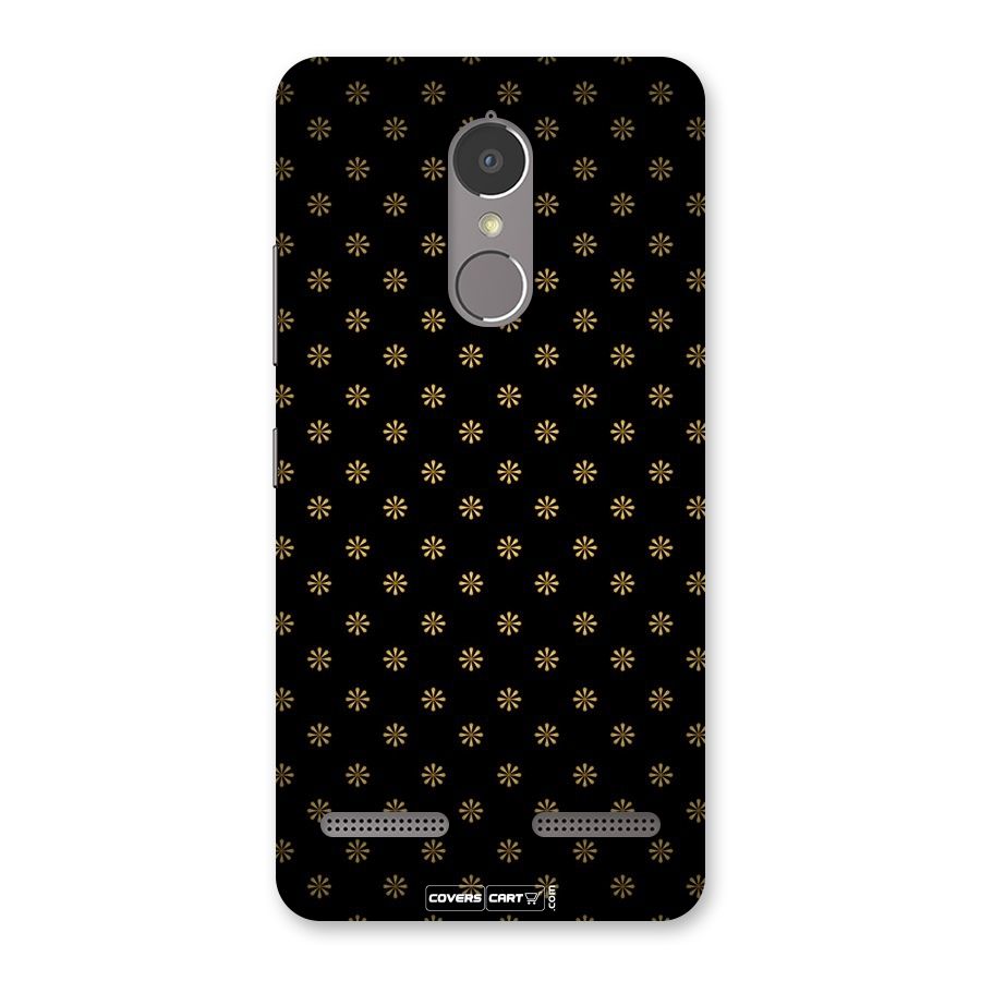 Golden Flowers Back Case for Lenovo K6