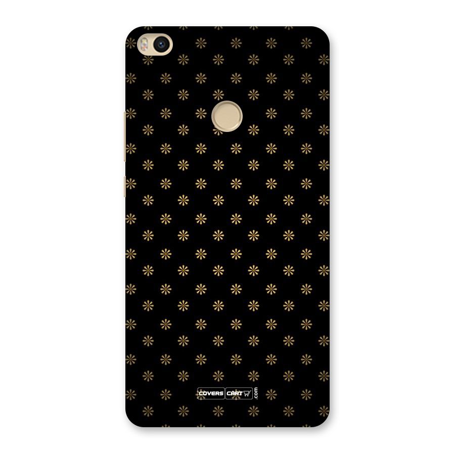 Golden Flowers Back Case for Mi Max 2
