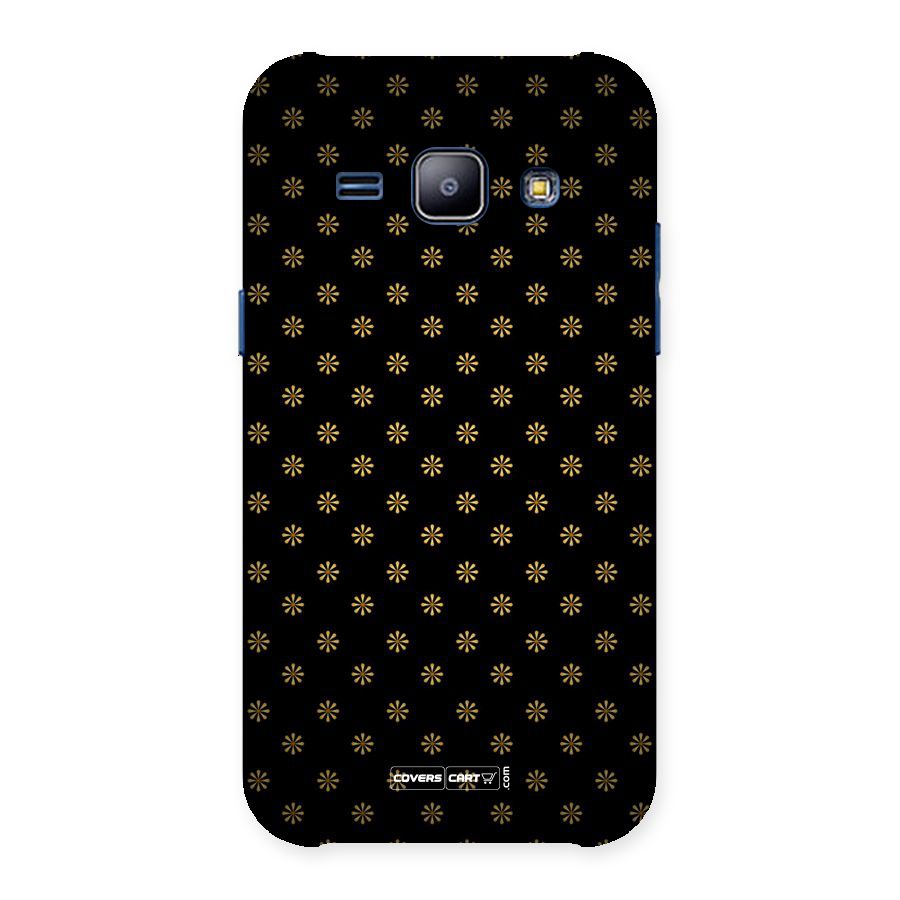 Golden Flowers Back Case for Galaxy J1