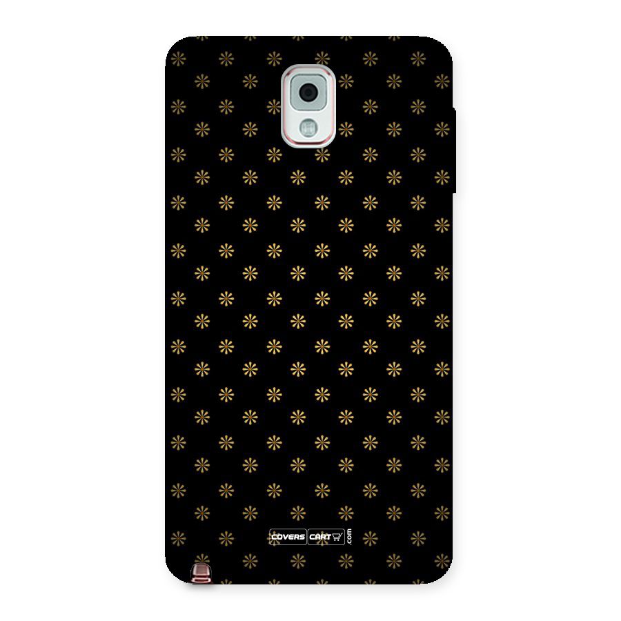 Golden Flowers Back Case for Galaxy Note 3