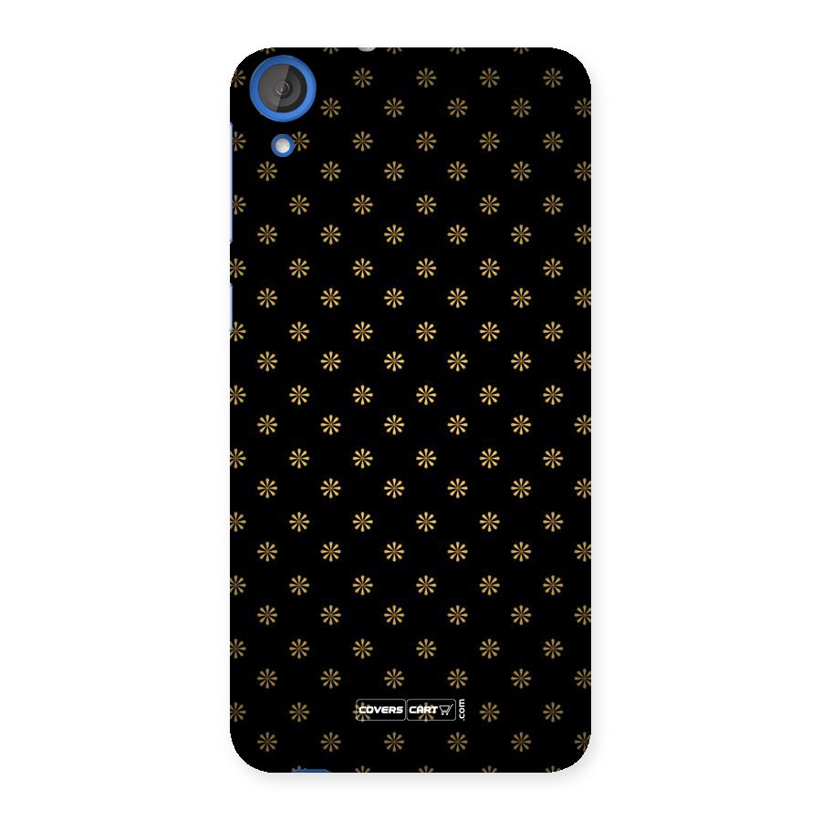Golden Flowers Back Case for HTC Desire 820