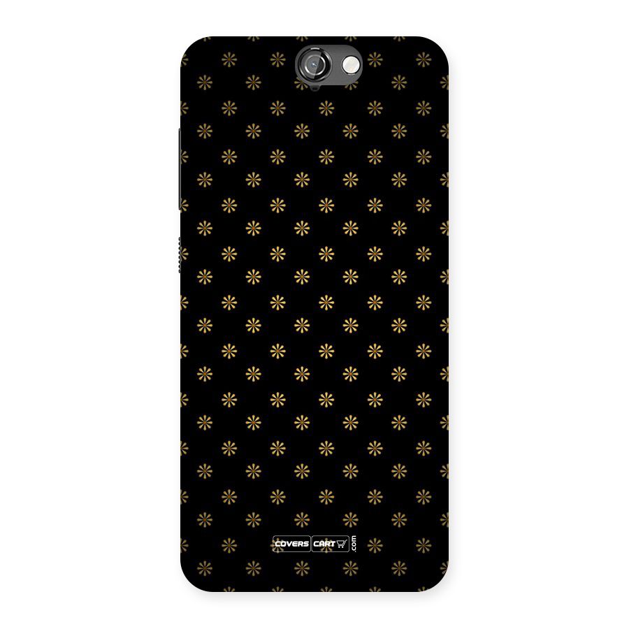 Golden Flowers Back Case for HTC One A9
