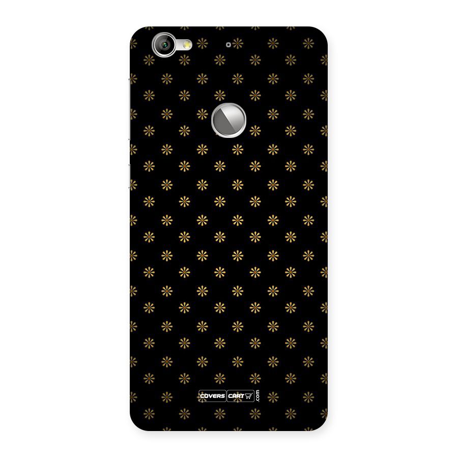 Golden Flowers Back Case for LeTV Le 1s