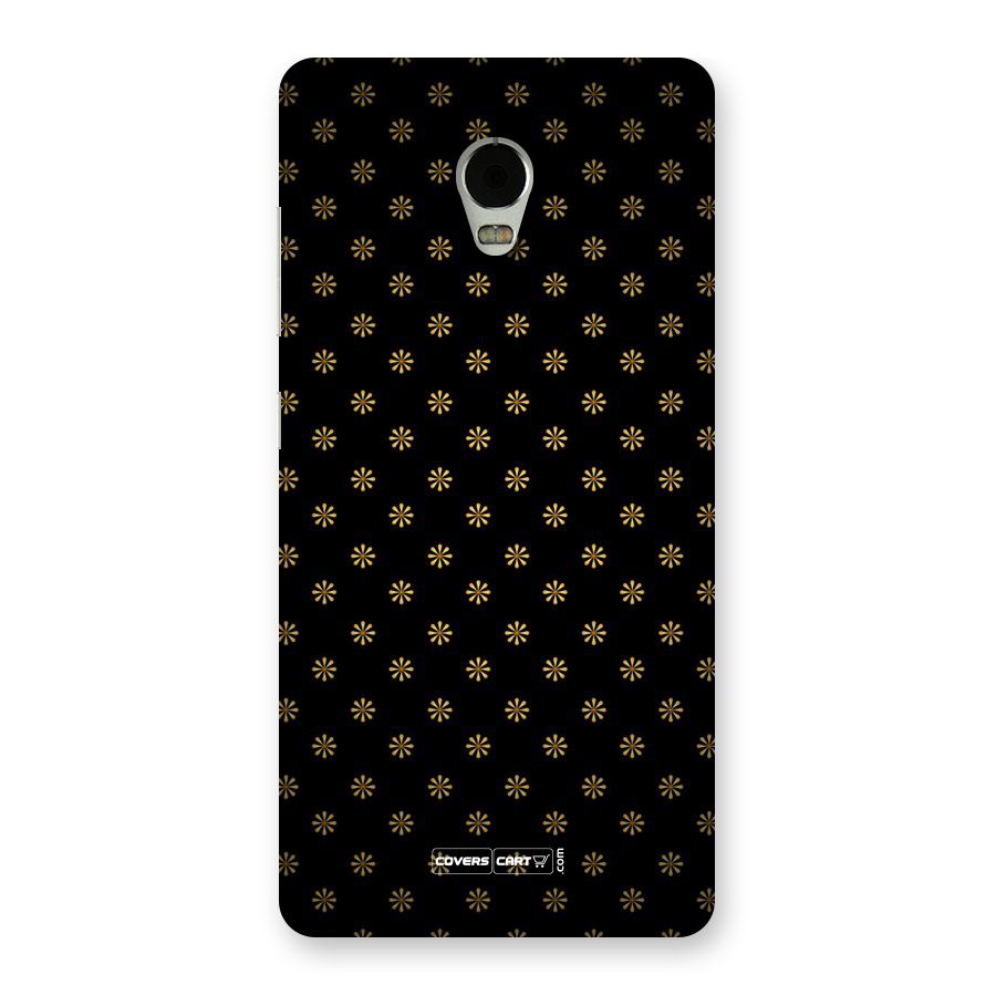 Golden Flowers Back Case for Lenovo Vibe P1