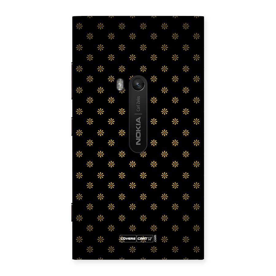 Golden Flowers Back Case for Lumia 920