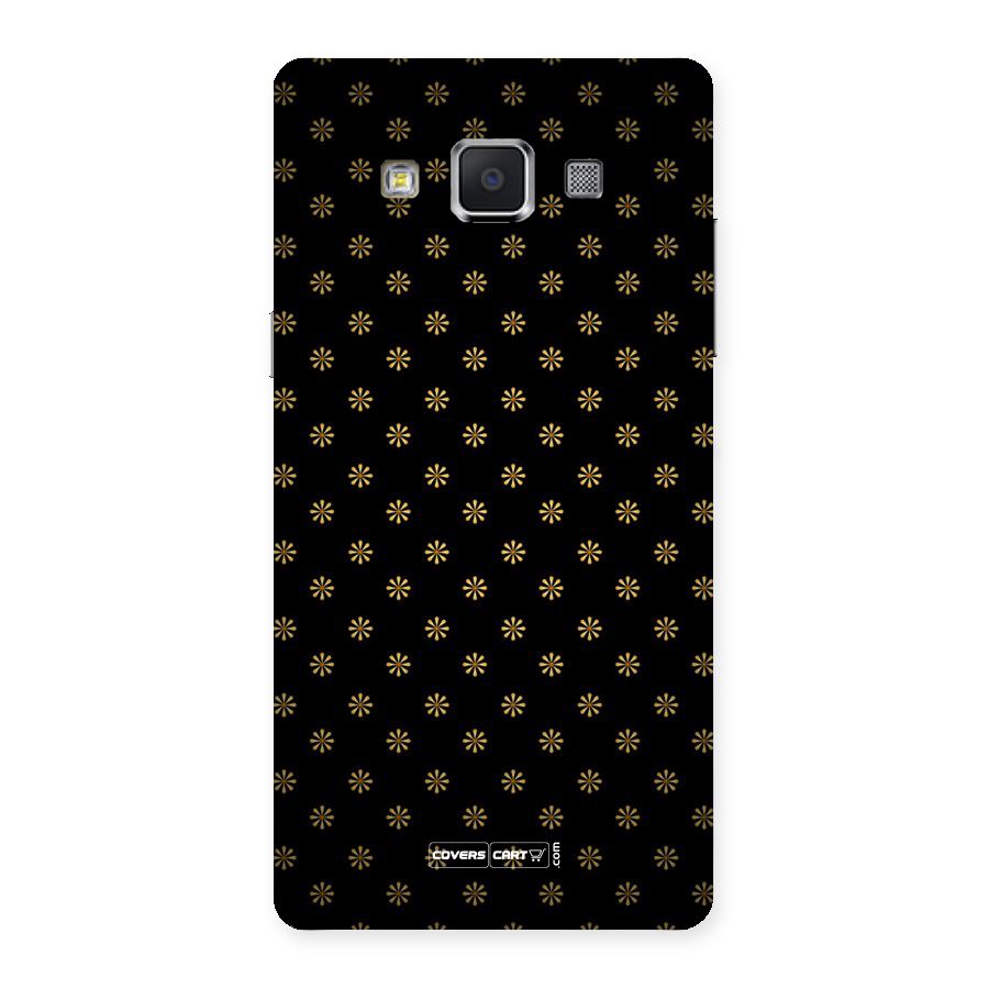 Golden Flowers Back Case for Samsung Galaxy A5
