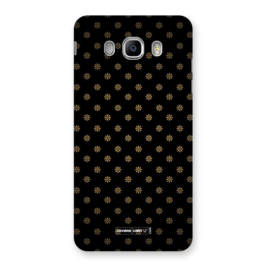 Golden Flowers Back Case for Samsung Galaxy J5 2016