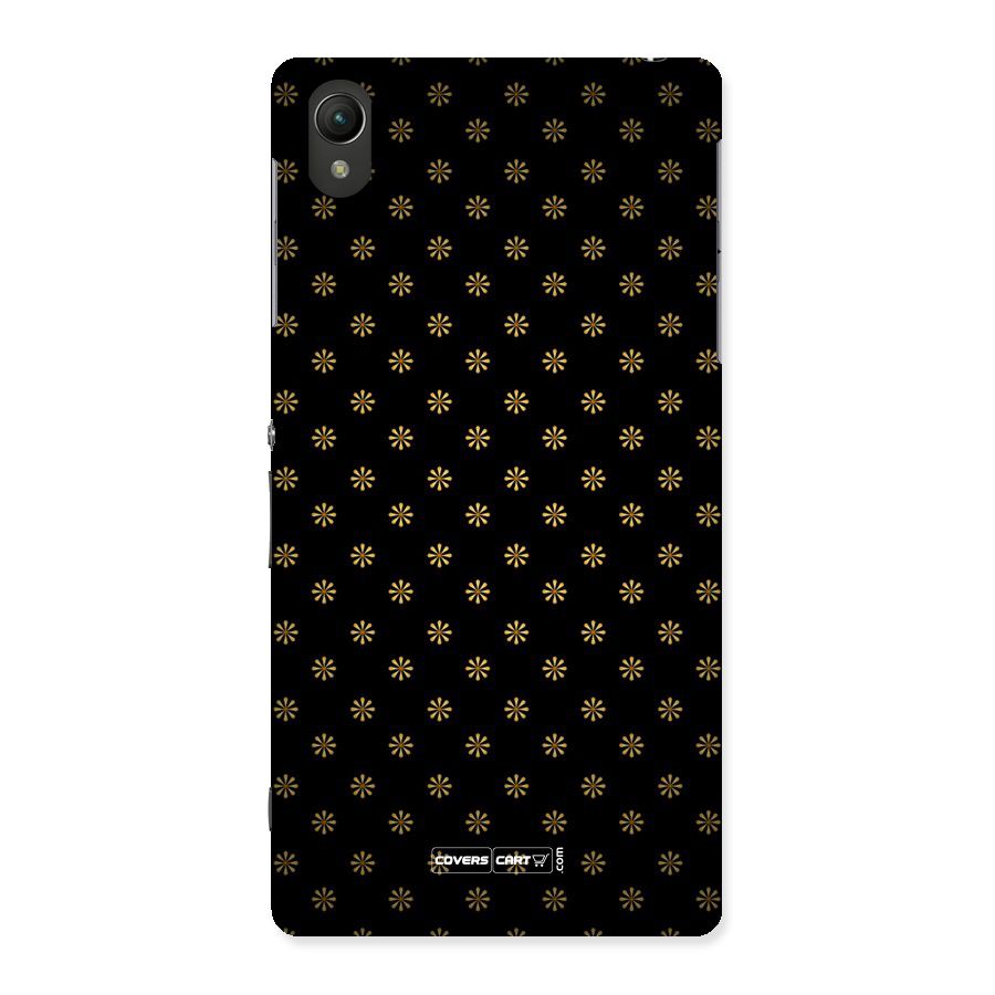 Golden Flowers Back Case for Sony Xperia Z2