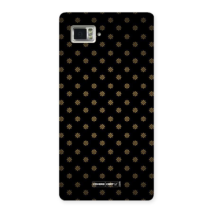 Golden Flowers Back Case for Vibe Z2 Pro K920