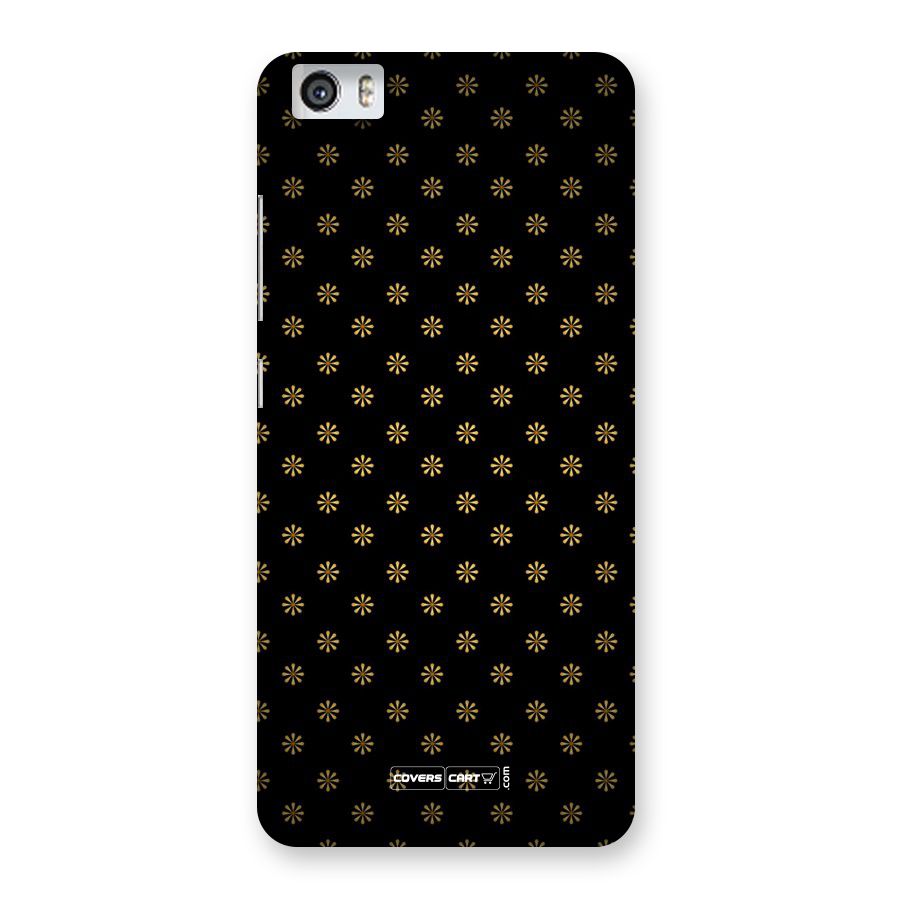 Golden Flowers Back Case for Xiaomi Redmi Mi5