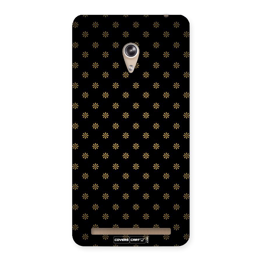 Golden Flowers Back Case for Zenfone 6