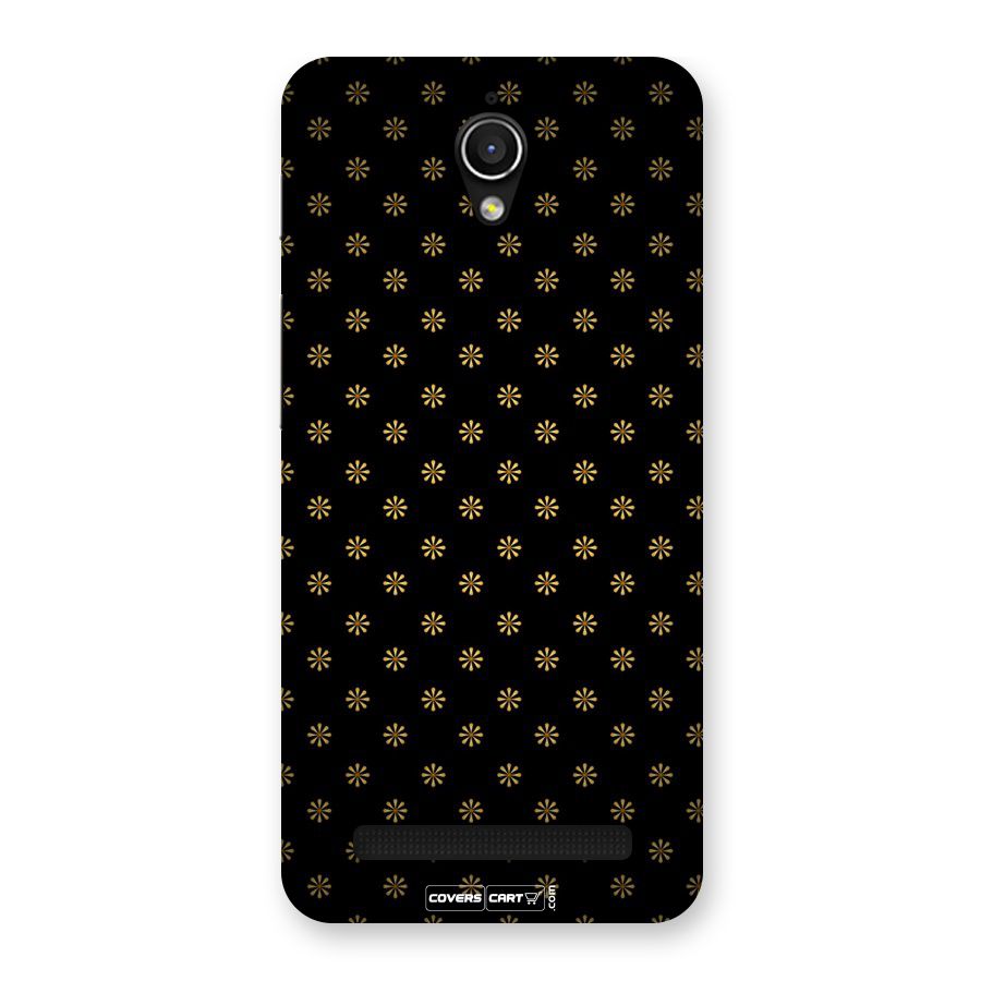 Golden Flowers Back Case for Zenfone Go