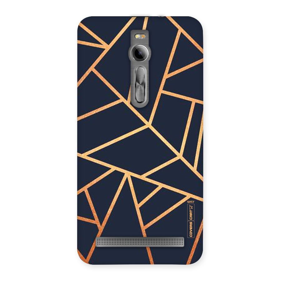 Golden Pattern Back Case for Asus Zenfone 2