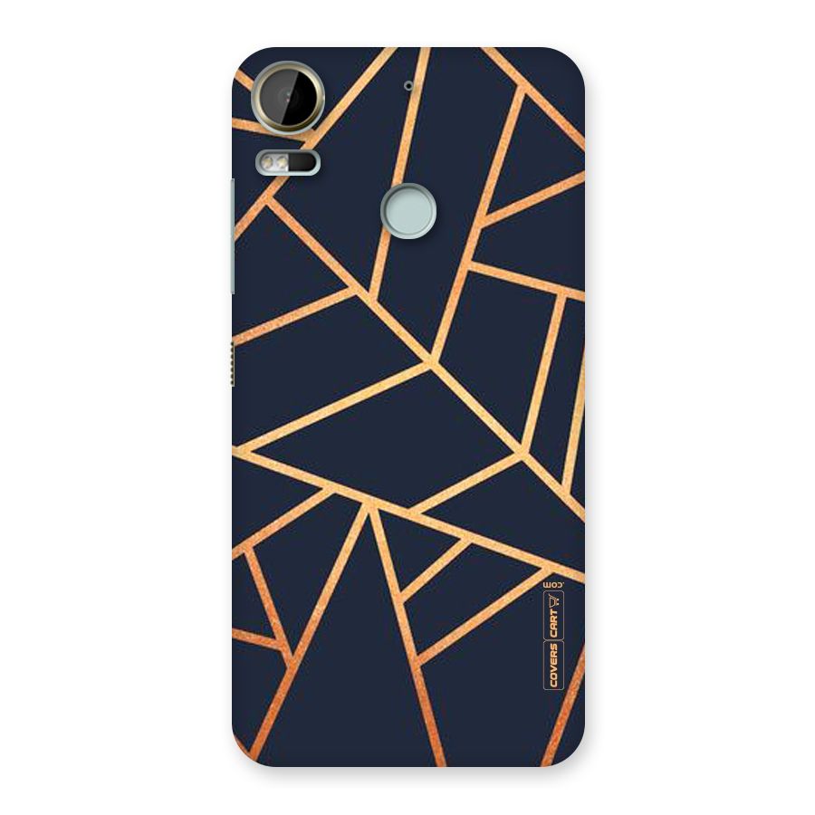 Golden Pattern Back Case for Desire 10 Pro
