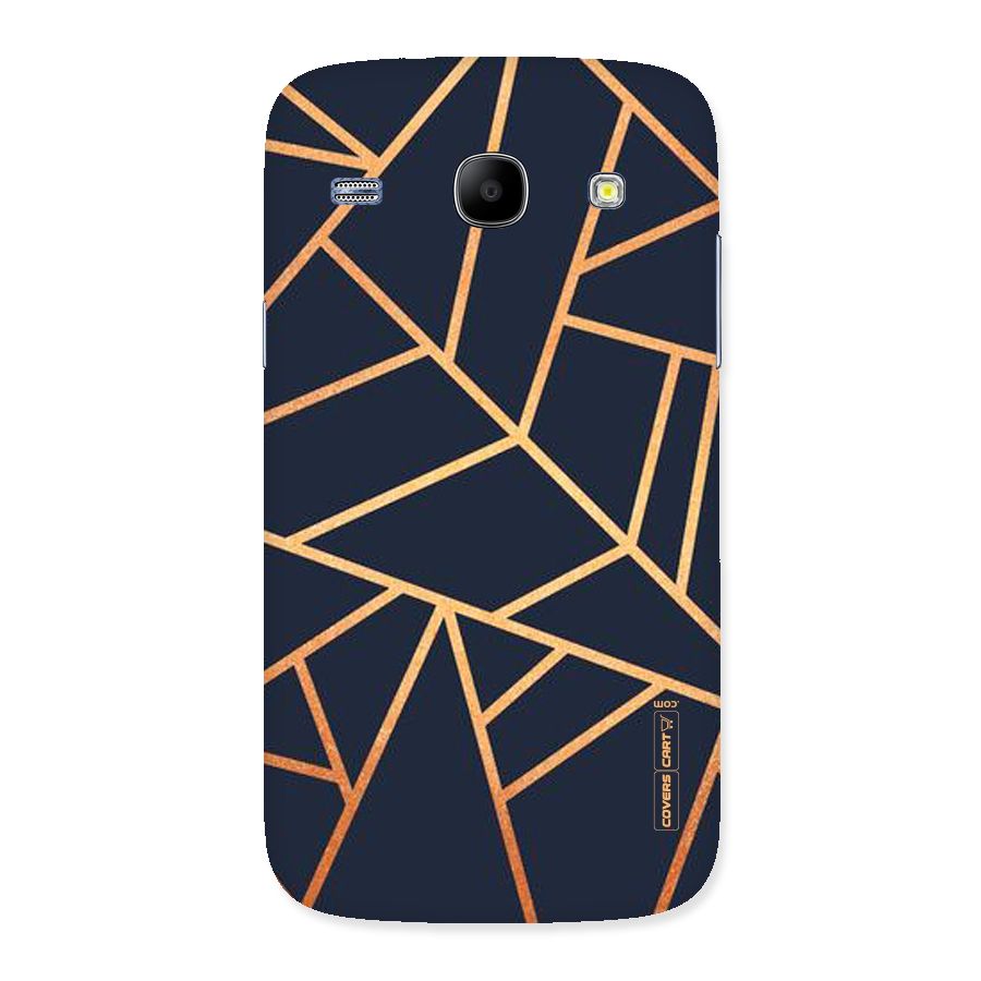 Golden Pattern Back Case for Galaxy Core