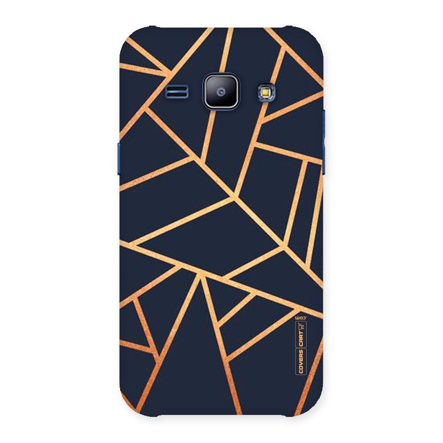 Golden Pattern Back Case for Galaxy J1