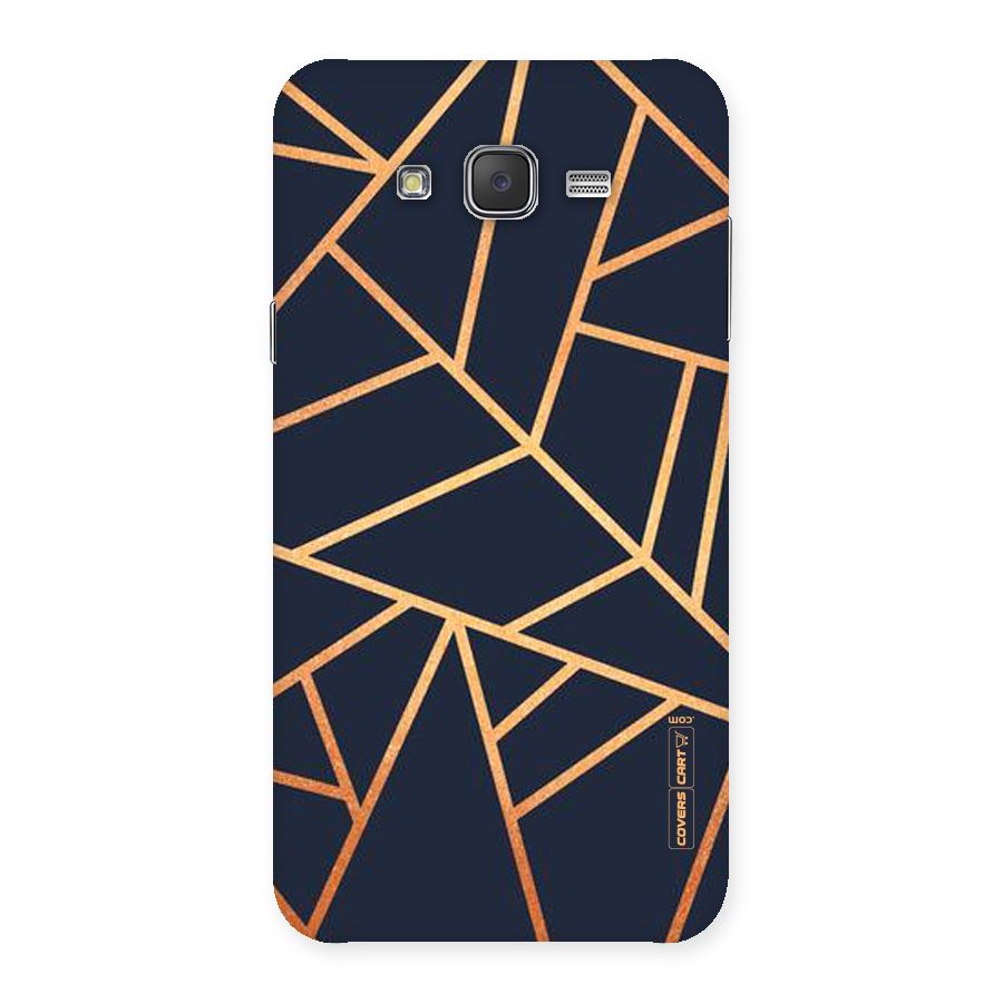 Golden Pattern Back Case for Galaxy J7
