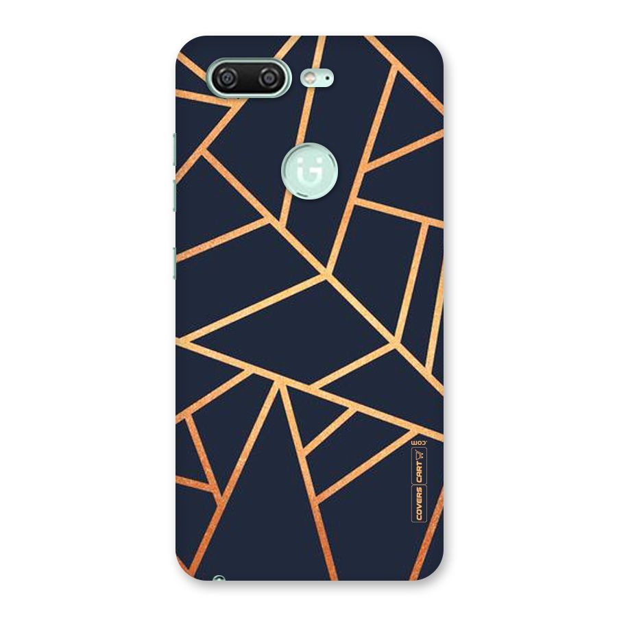 Golden Pattern Back Case for Gionee S10