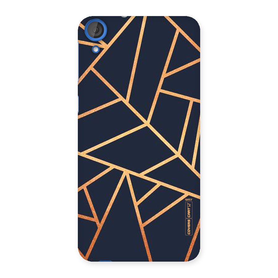 Golden Pattern Back Case for HTC Desire 820