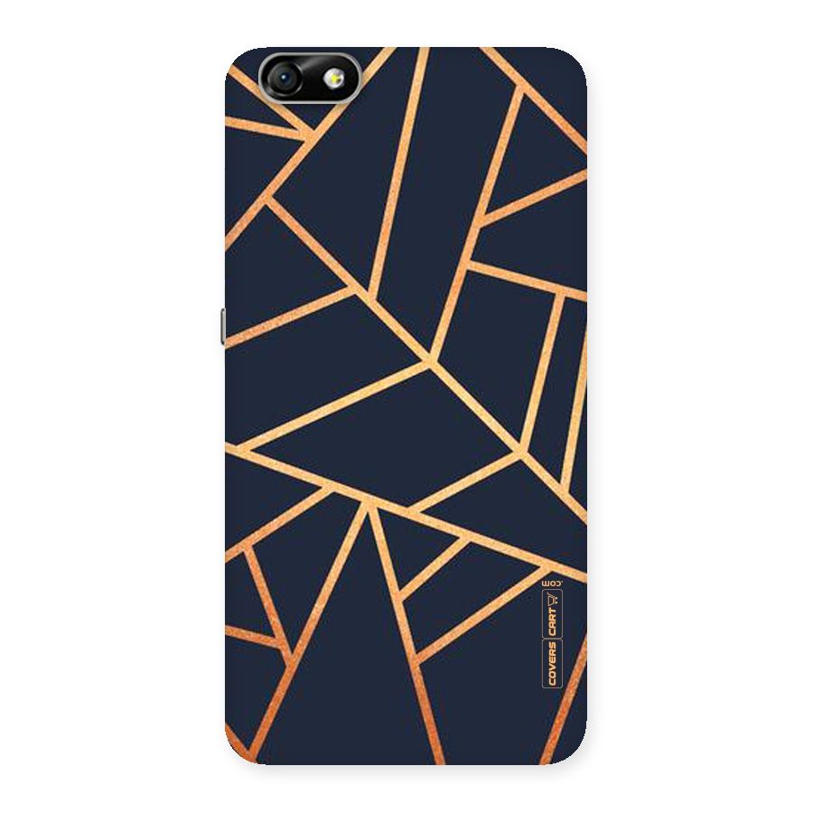 Golden Pattern Back Case for Honor 4X